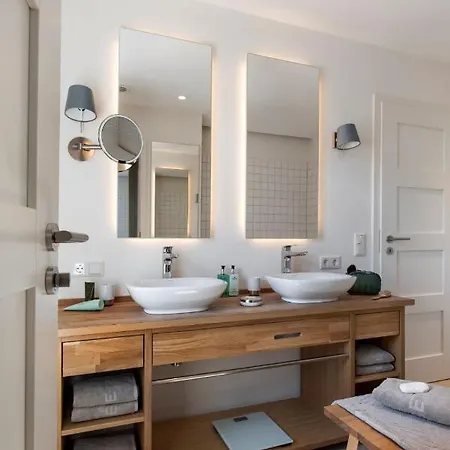 Nyaraló Reetdorf Geltinger Birk Kuenstlerkate Lagune *